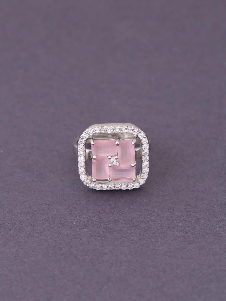 Blush Nevaeh Adjustable Ring