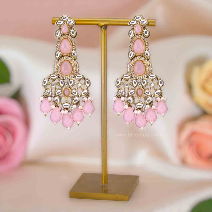 Blush Nira Danglers