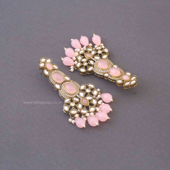 Blush Nira Danglers