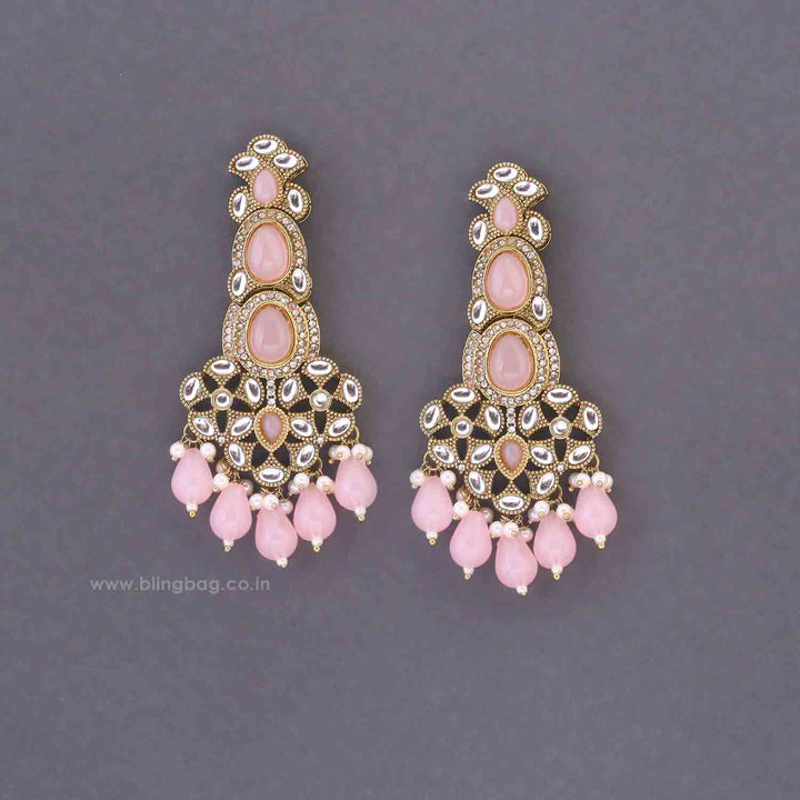 Blush Nira Danglers