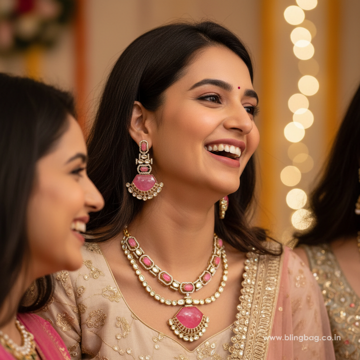 Blush Nolan Victorian Jewellery Set - New Arrival