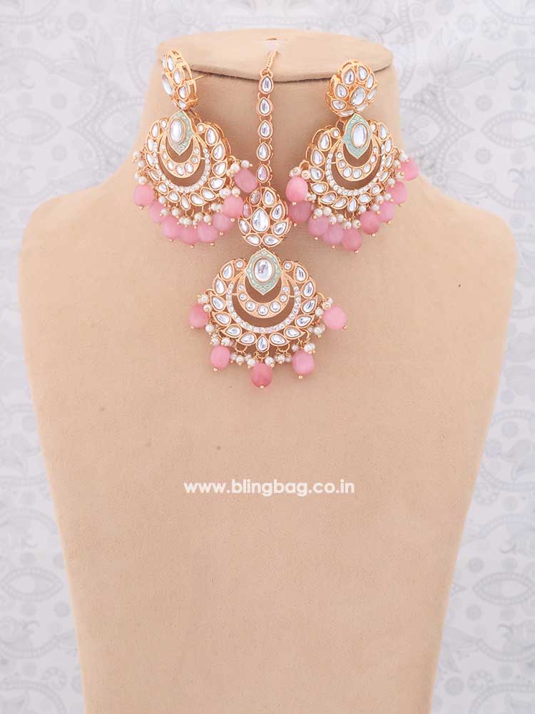 Blush Panjurli Jewellery Set
