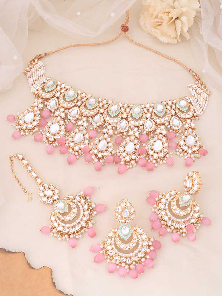Blush Panjurli Jewellery Set