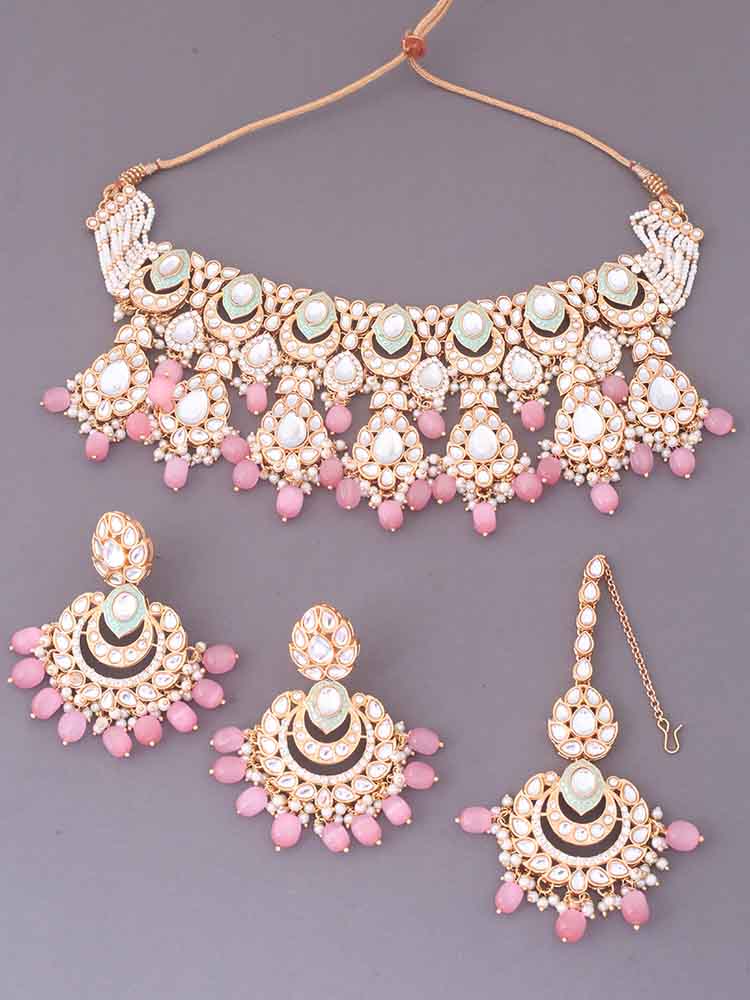Blush Panjurli Jewellery Set