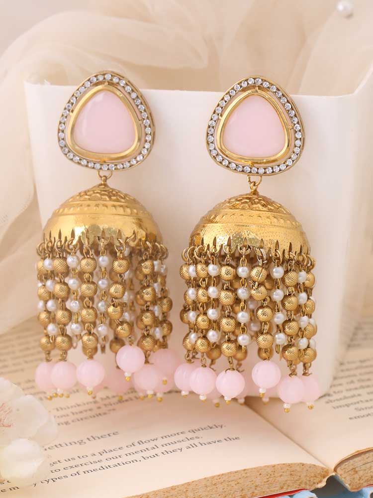 Blush Pavitra Jhumkis