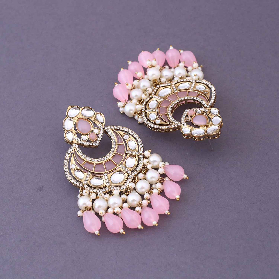 Blush Prinashi Chandbalis