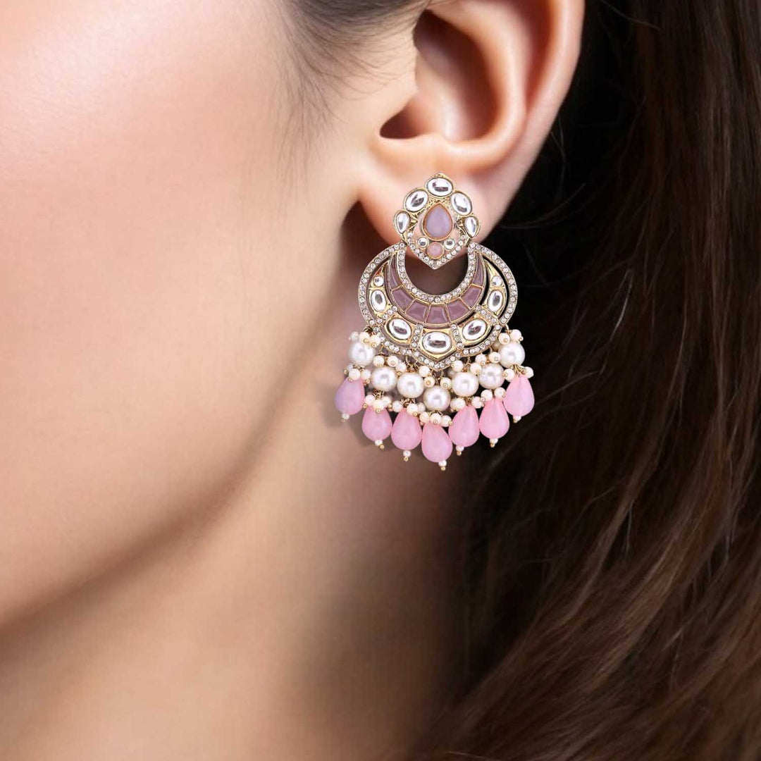 Blush Prinashi Chandbalis