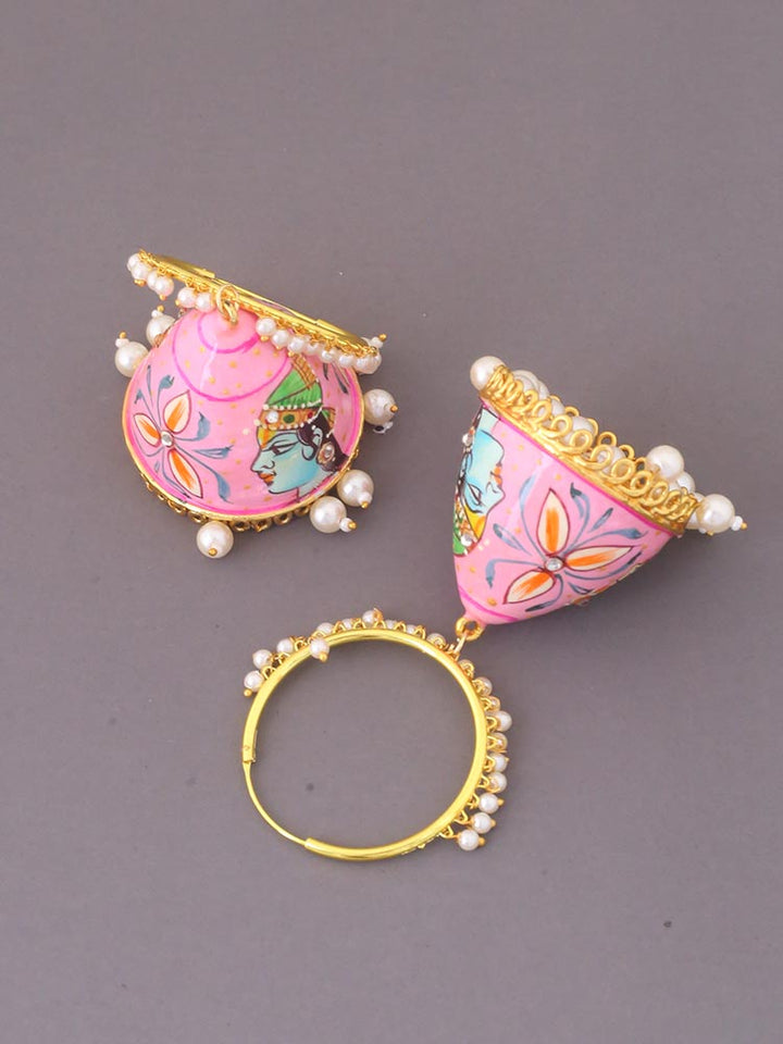 Blush Rashmi Jhumkis