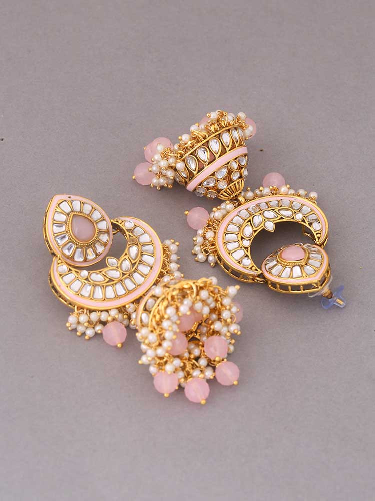 Blush Rohana Jhumkis