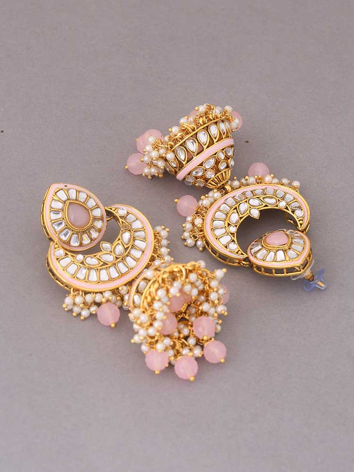 Blush Rohana Jhumkis