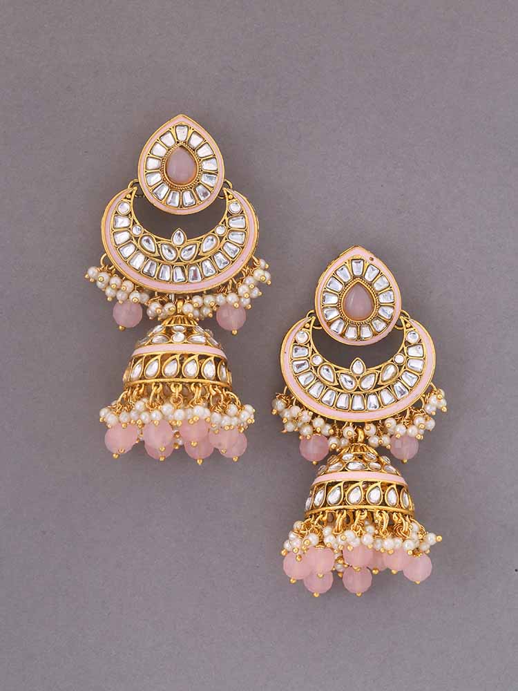 Blush Rohana Jhumkis