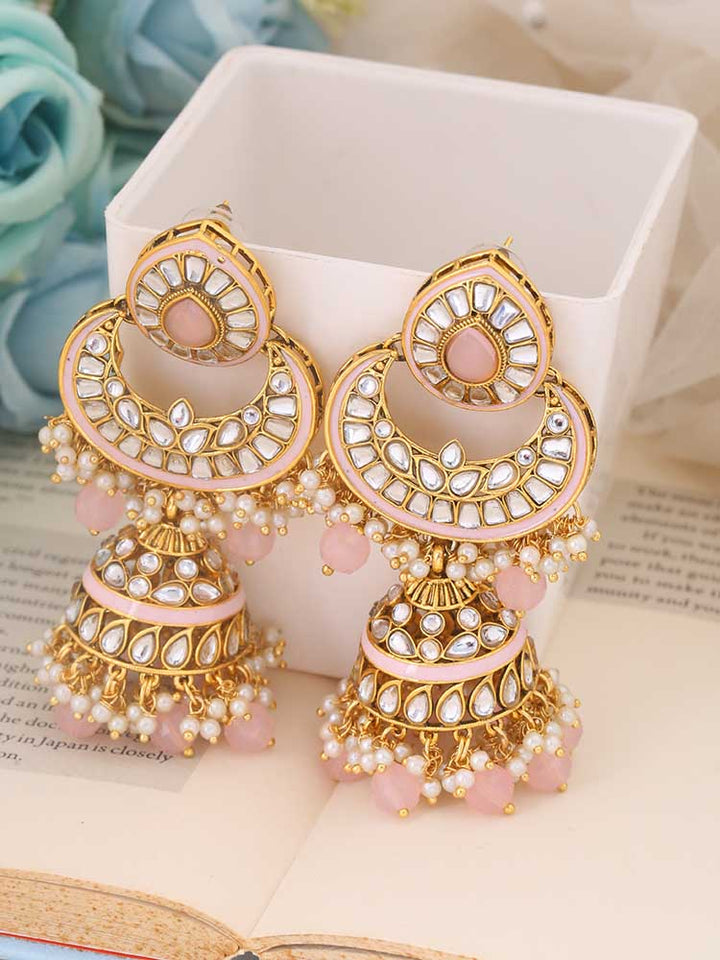 Blush Rohana Jhumkis