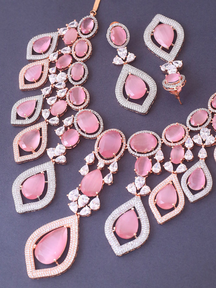 Blush Rohesia Zirconia Jewellery Set