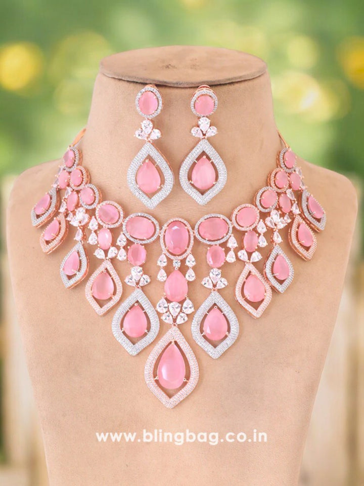 Blush Rohesia Zirconia Jewellery Set