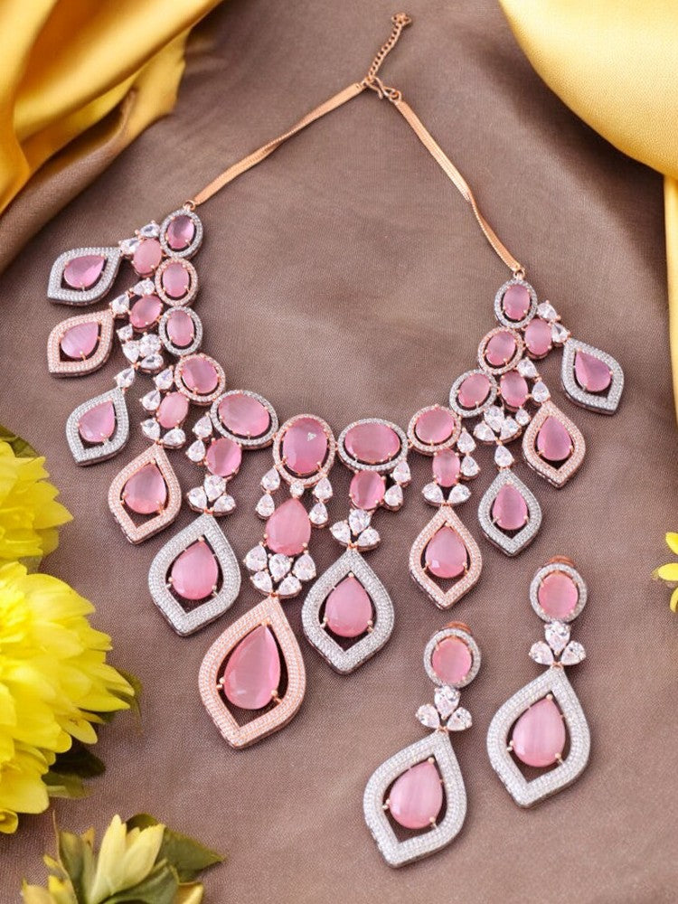 Blush Rohesia Zirconia Jewellery Set