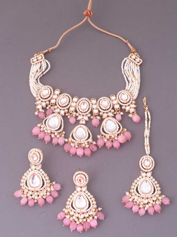 Blush Rumani Jewellery Set