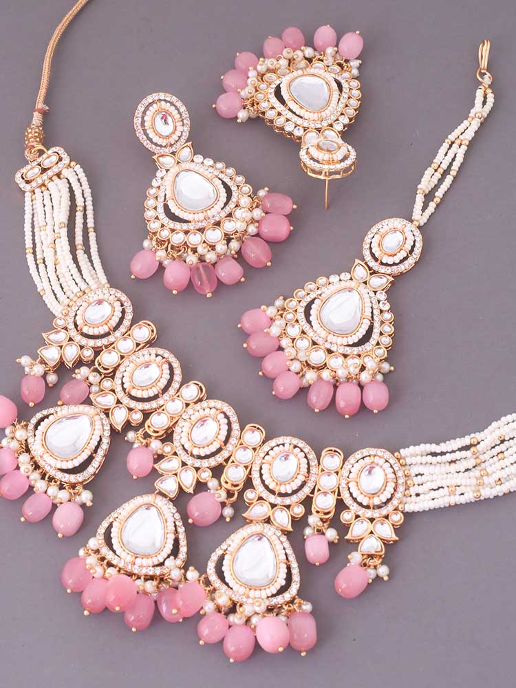Blush Rumani Jewellery Set