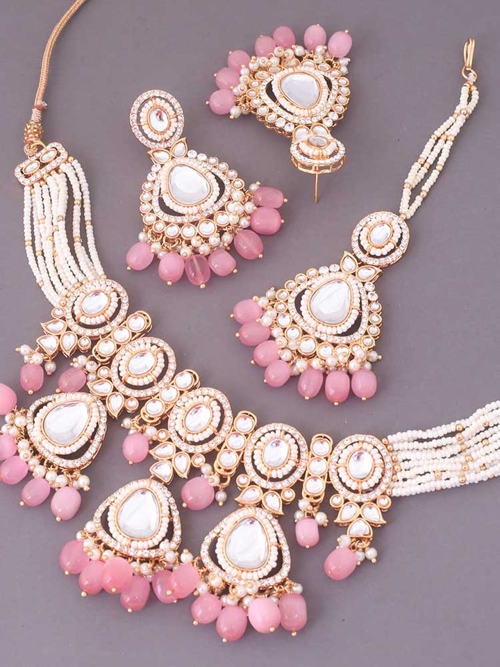 Blush Rumani Jewellery Set