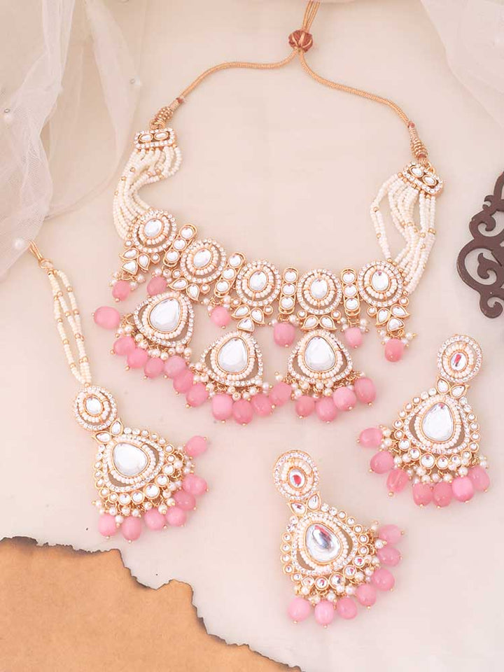 Blush Rumani Jewellery Set
