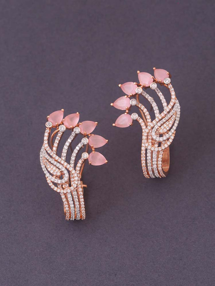 Blush Samira Zirconia Hoops