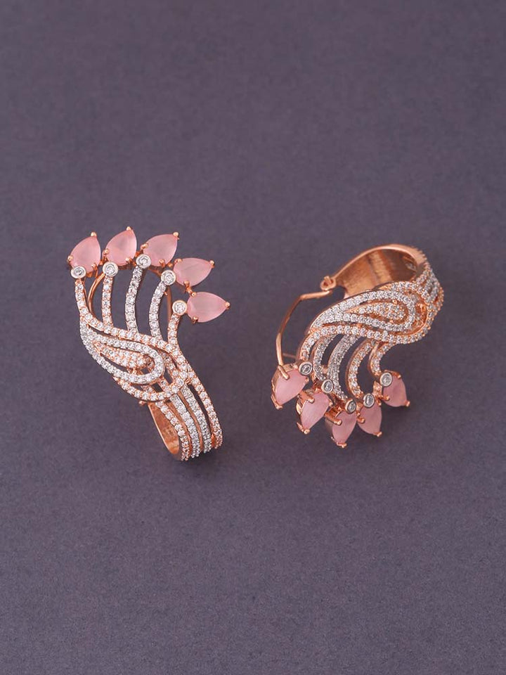 Blush Samira Zirconia Hoops