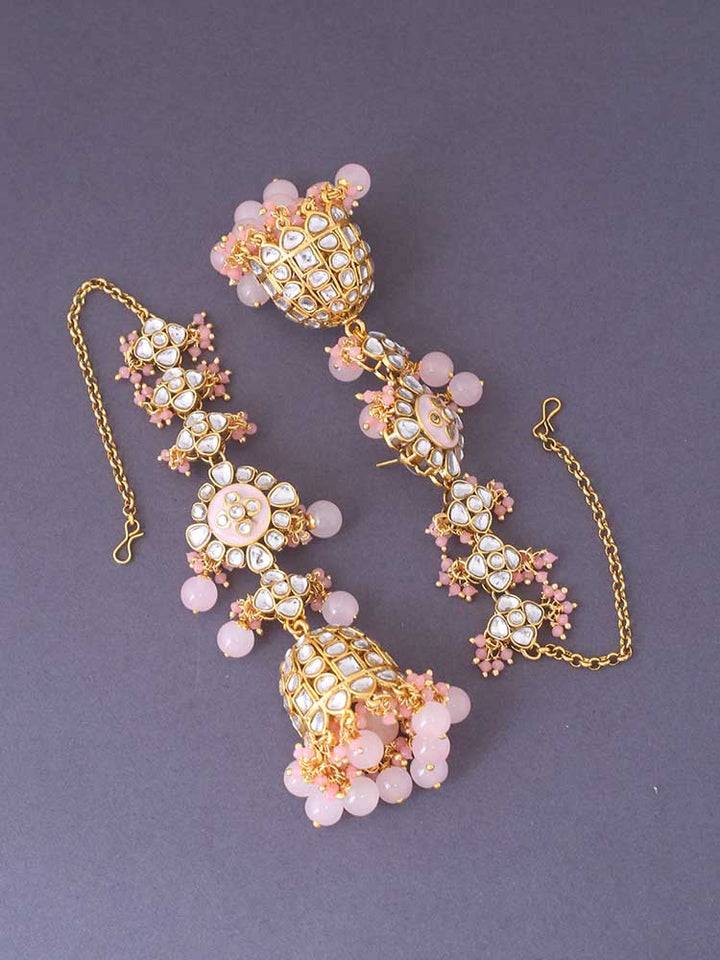 Blush Sanchal Jhumkis