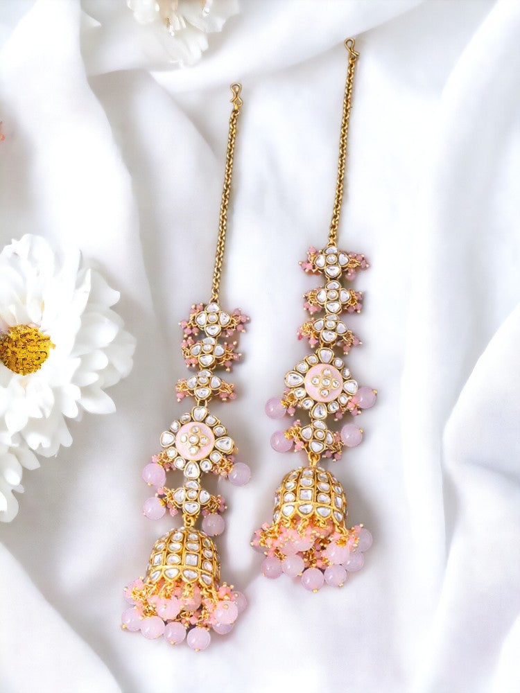 Blush Sanchal Jhumkis