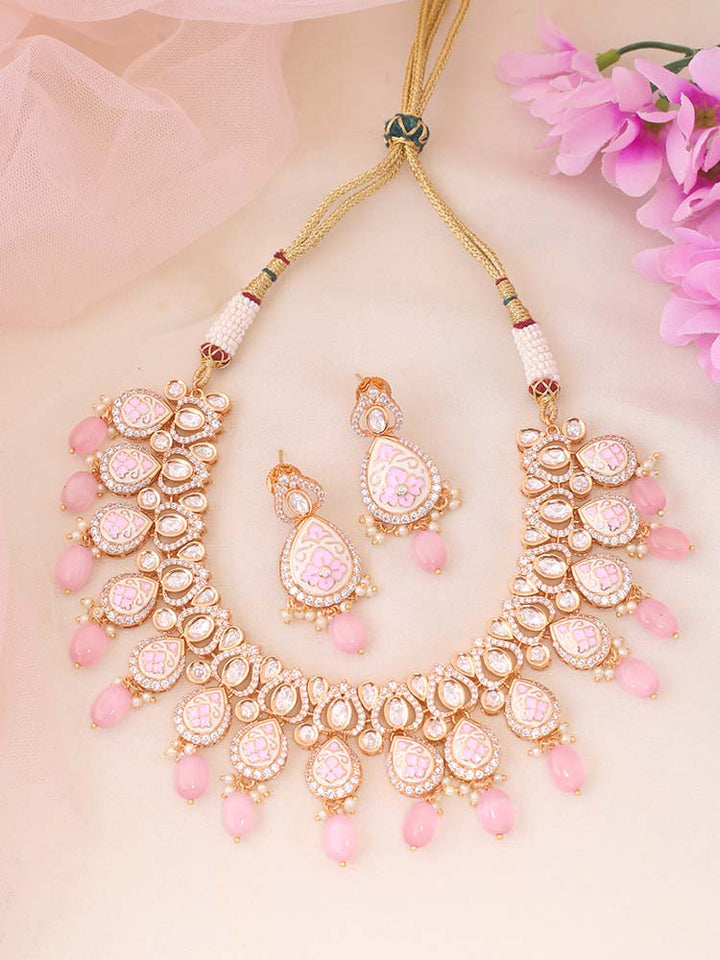 Blush Sarika Meena Jewellery Set
