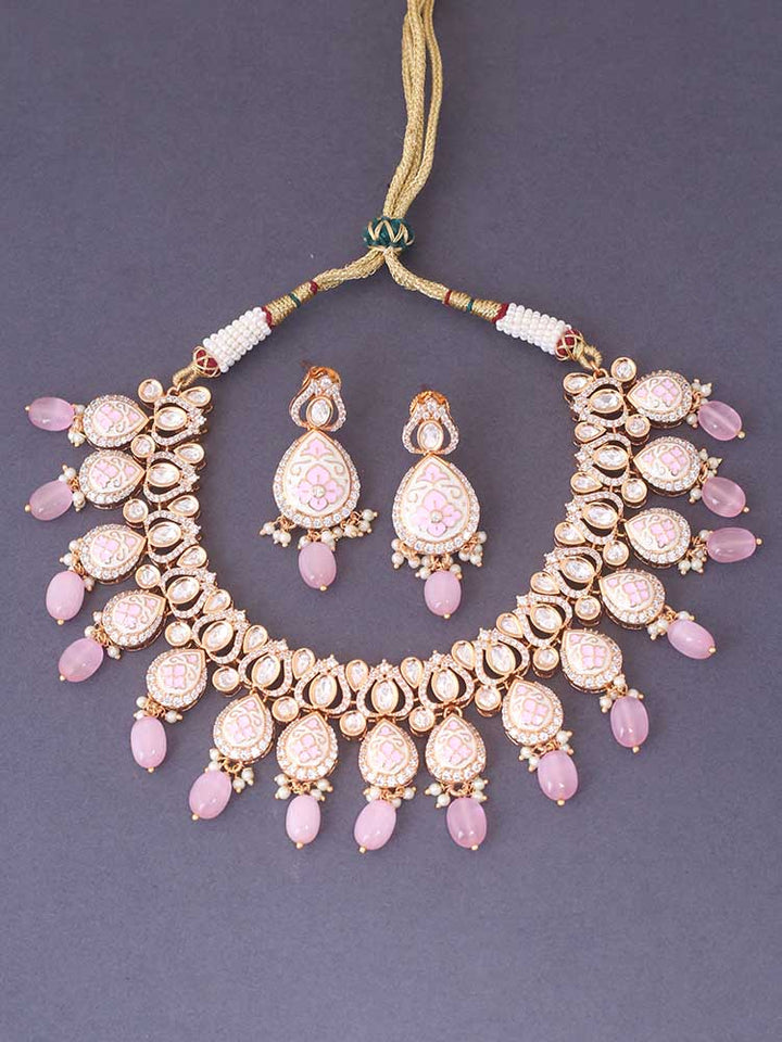 Blush Sarika Meena Jewellery Set