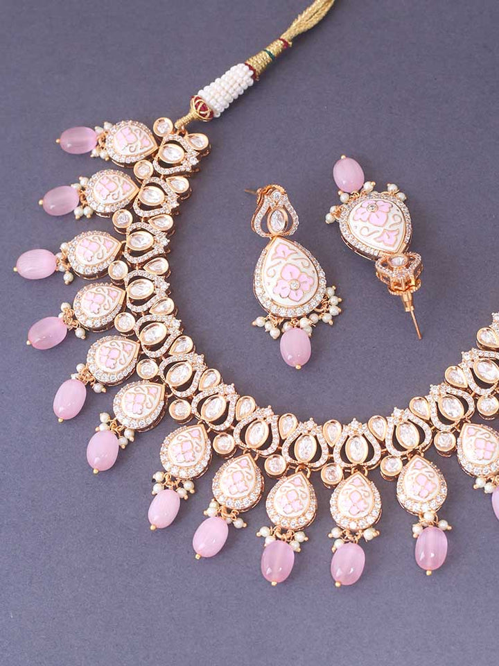 Blush Sarika Meena Jewellery Set