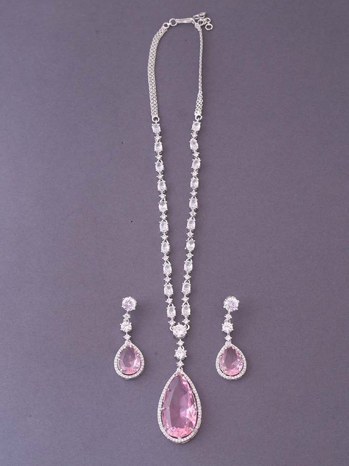 Blush Scarlett Zirconia Jewellery Set