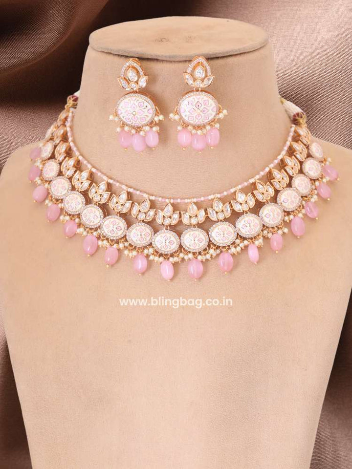Blush Shatakshi Meena Jewellery Set
