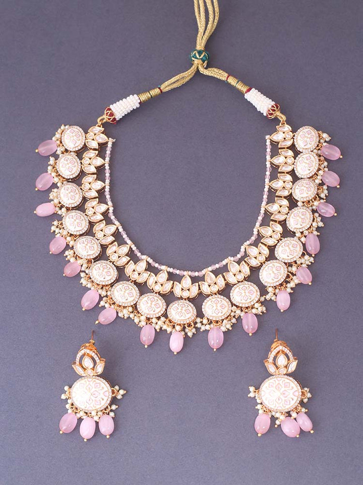 Blush Shatakshi Meena Jewellery Set