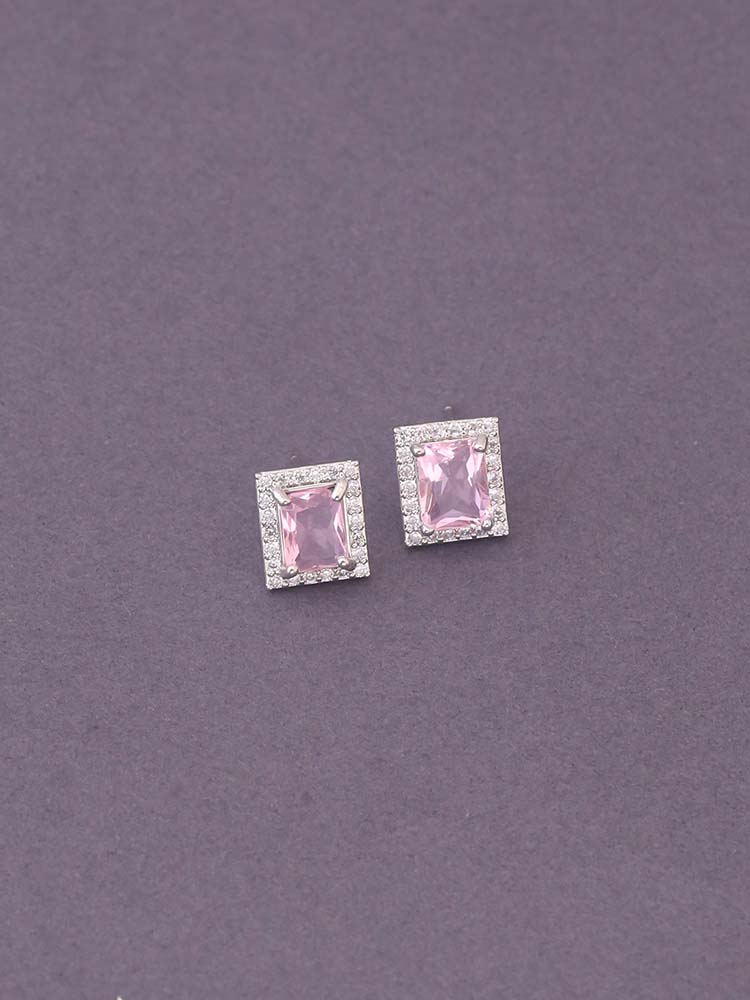 Blush Sherri Zirconia Studs
