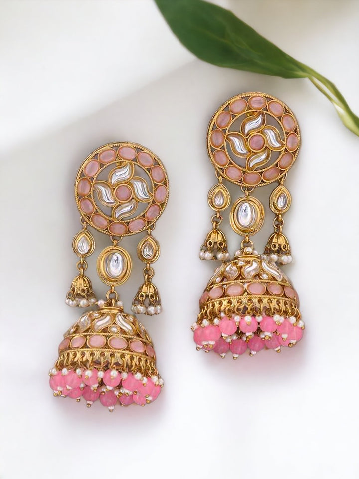Blush Shivani Ethnic Jhumkis - EOSS