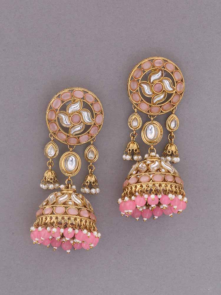 Blush Shivani Ethnic Jhumkis - EOSS
