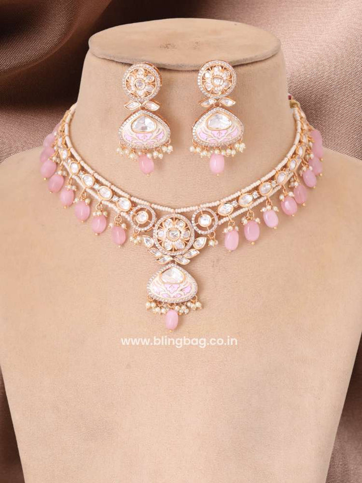 Blush Shivanshika Meena Jewellery Set