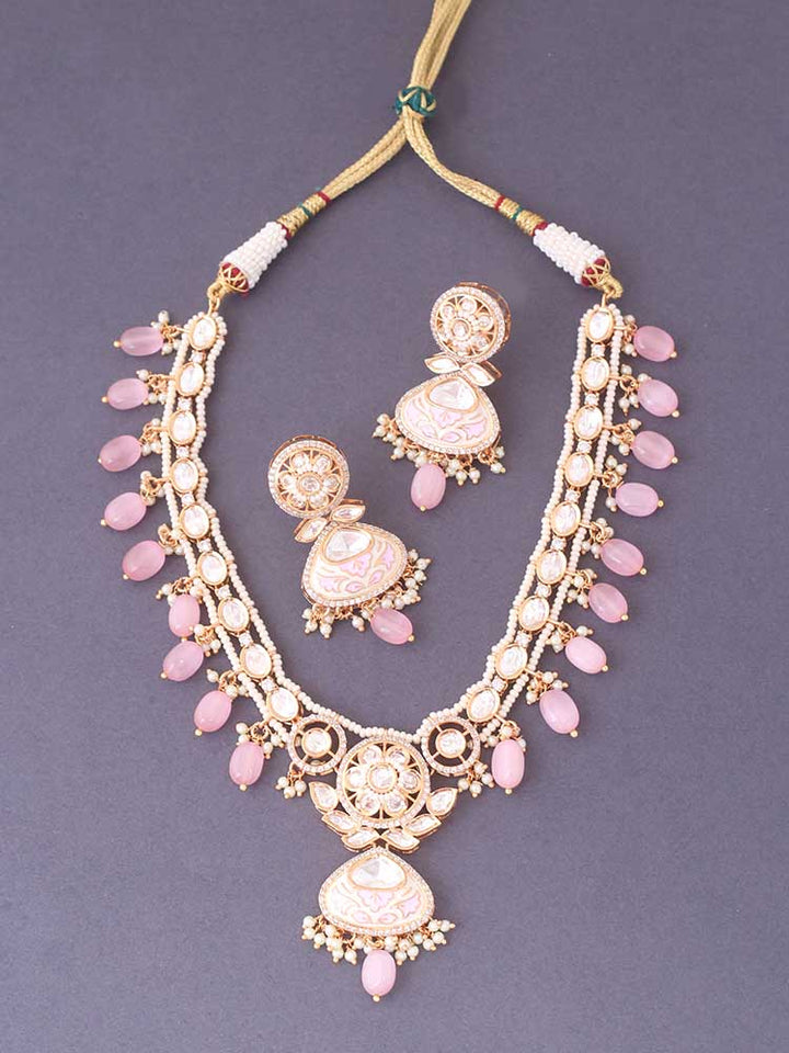 Blush Shivanshika Meena Jewellery Set
