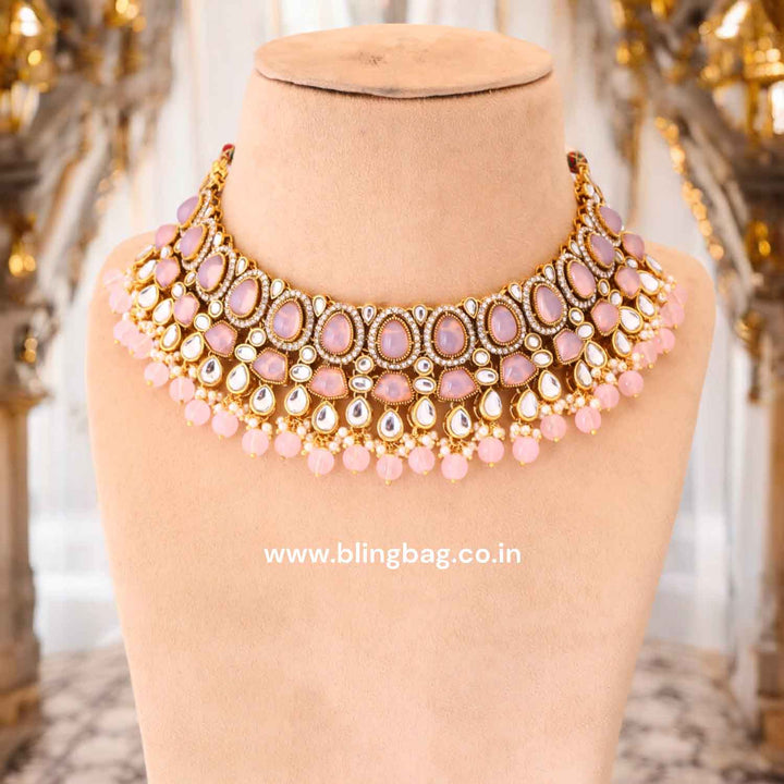 Blush Shushmita Kundan Jewellery Set