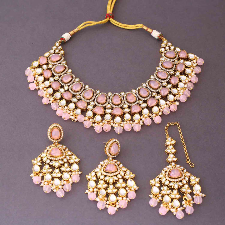 Blush Shushmita Kundan Jewellery Set