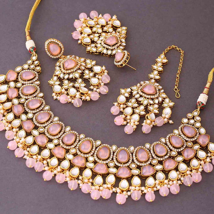 Blush Shushmita Kundan Jewellery Set