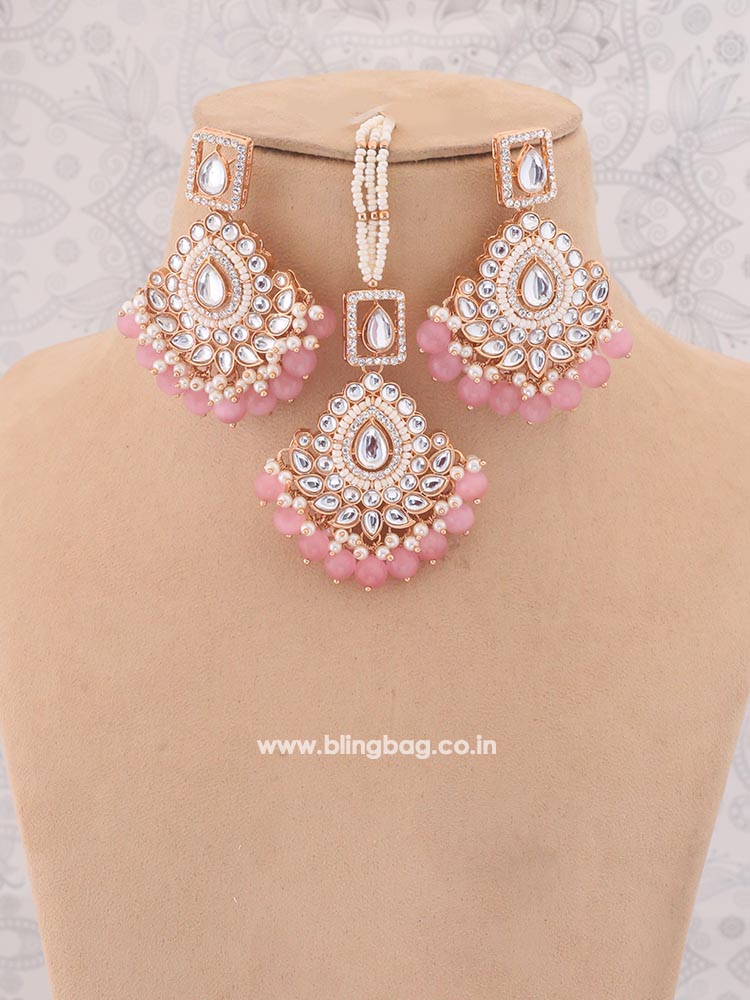Blush Taani Jewellery Set