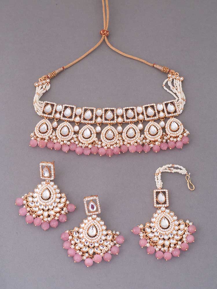 Blush Taani Jewellery Set