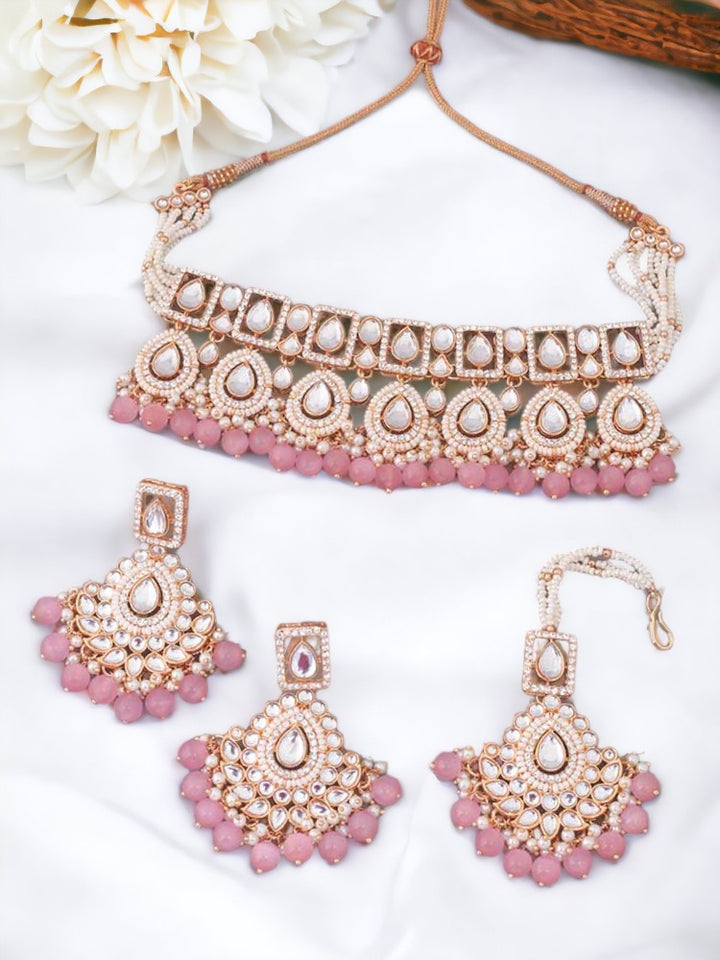 Blush Taani Jewellery Set