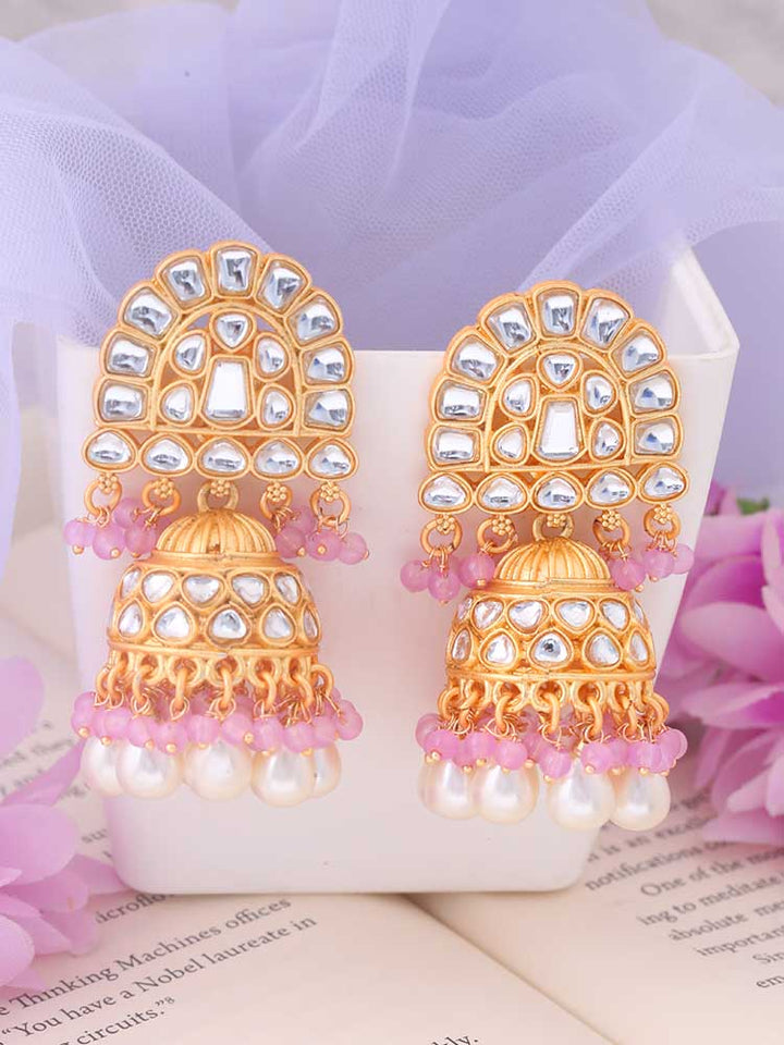 Blush Romini Jhumkis - EOSS