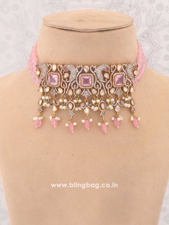 Blush Urmila Zirconia Jewellery Set