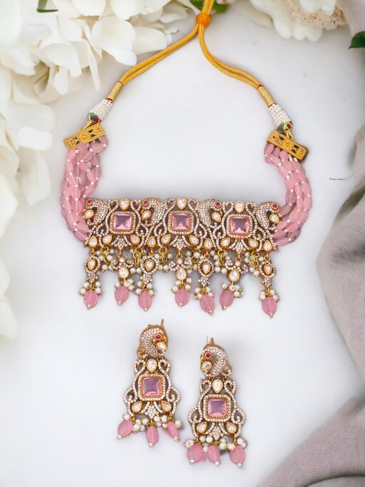 Blush Urmila Zirconia Jewellery Set