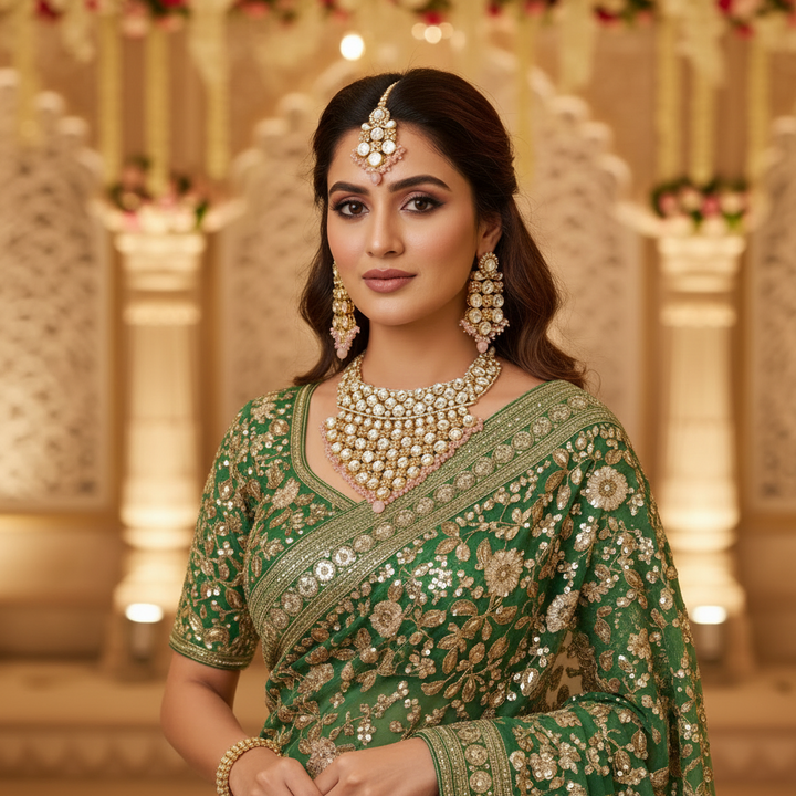 Blush Urmisha Kundan Jewellery Set