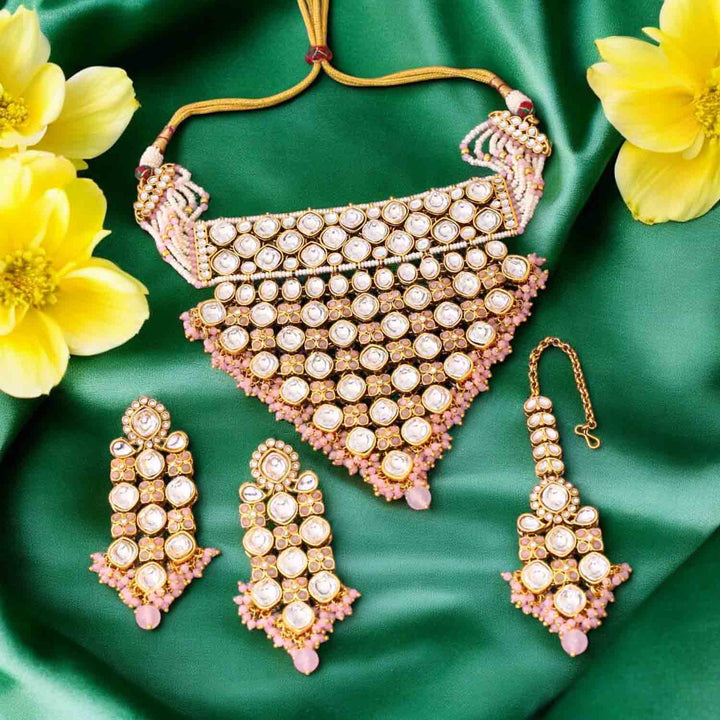 Blush Urmisha Kundan Jewellery Set