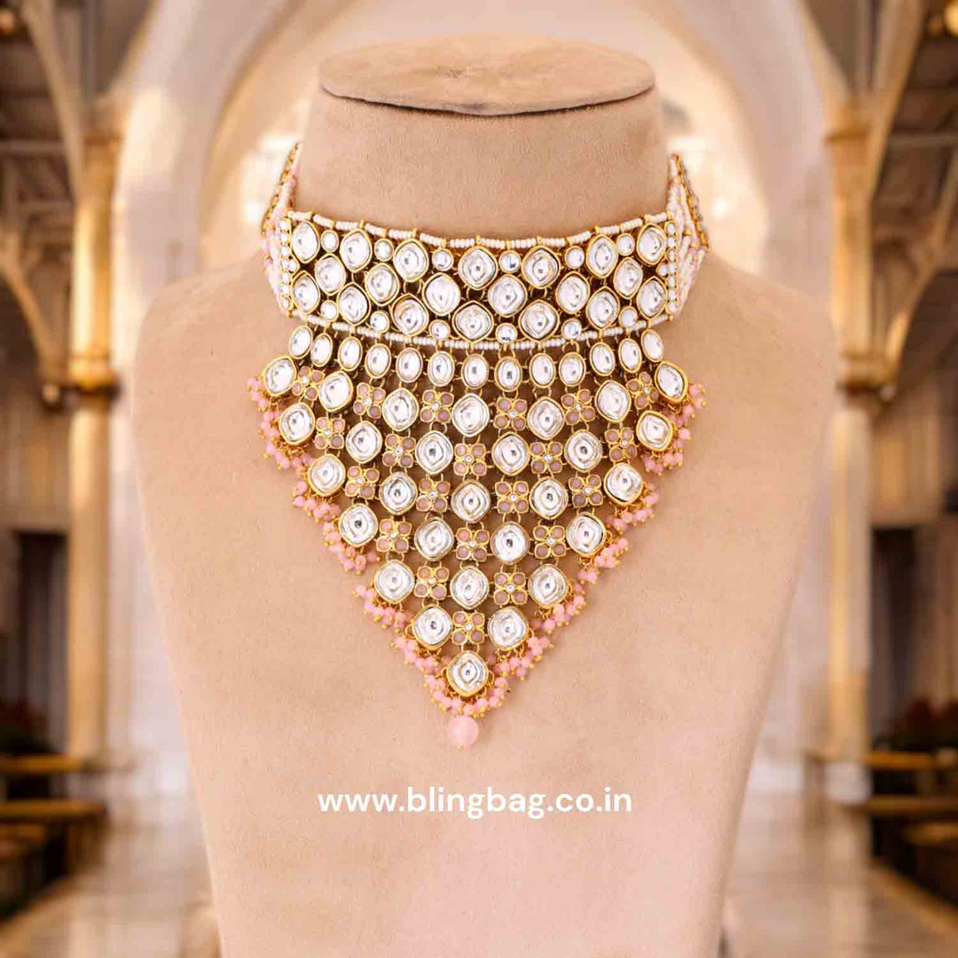 Blush Urmisha Kundan Jewellery Set
